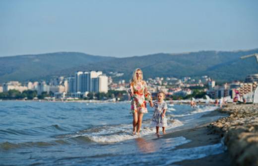 Complexes hôteliers tout compris abordables en bord de mer en Bulgarie.