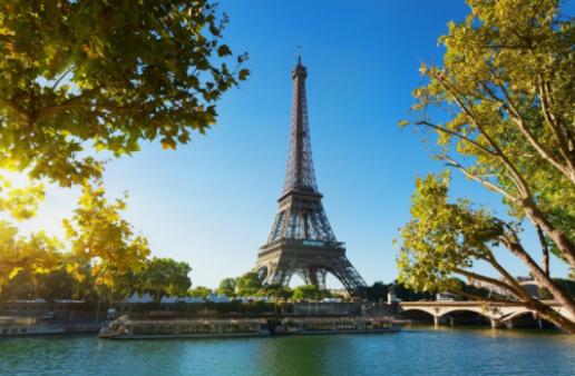 En l'air : Vue de Paris depuis la Tour Eiffel