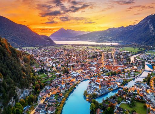 Options d'hébergement à Interlaken : du luxe au budget