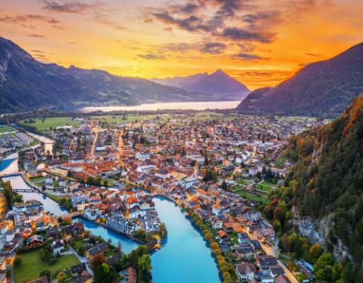 Monastère et château d'Interlaken